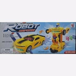 اسباب بازی ماشین تبدیل شونده به ربات مدل ROBOT برند وای جی — تصویر ۴