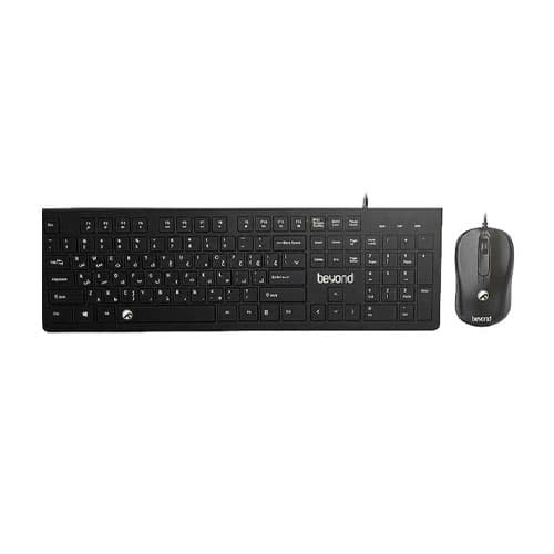 Beyond BMK-2880 Wired Keyboard and Mouse With Persian Letters
