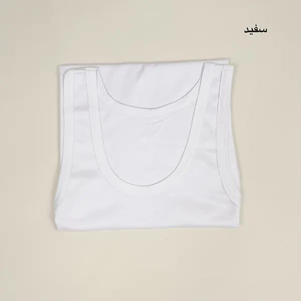 رکابی سفید و رنگی 3XL — تصویر ۲
