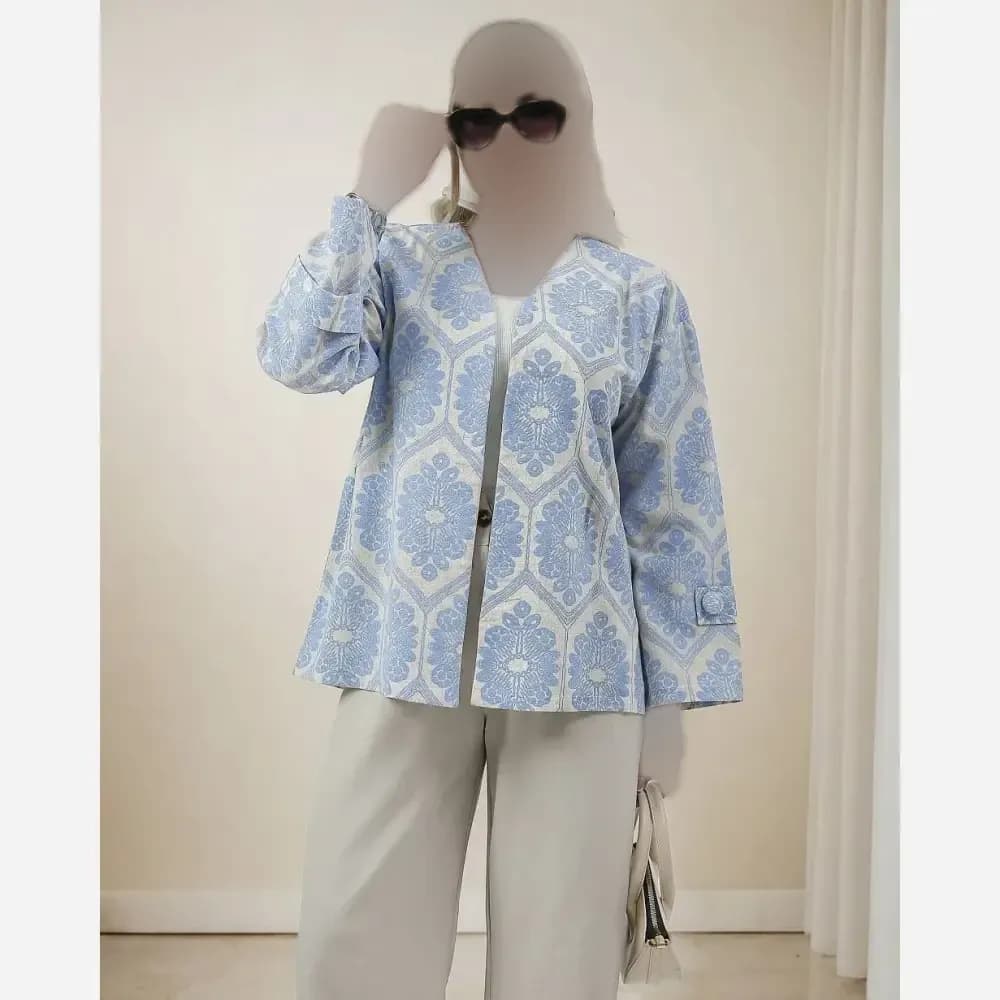 کت طرح ژاکارد