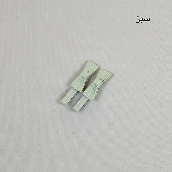 گیره مو پاپیون جفتی — تصویر ۵