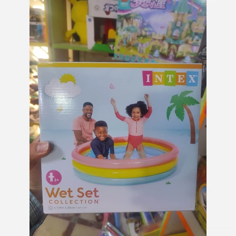 اسباب بازی استخر بادی قطر 114 سانت و ارتفاع 25 سانتیمتر