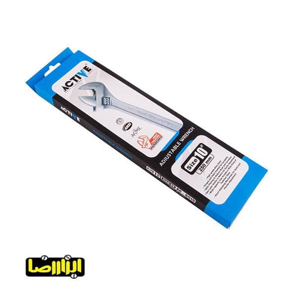 آچار فرانسه اکتیو 10 اینچ مدل AC-6510 — تصویر ۲
