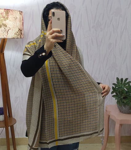 شال نخی طرح بادی اسپینر کد 02 — تصویر ۲