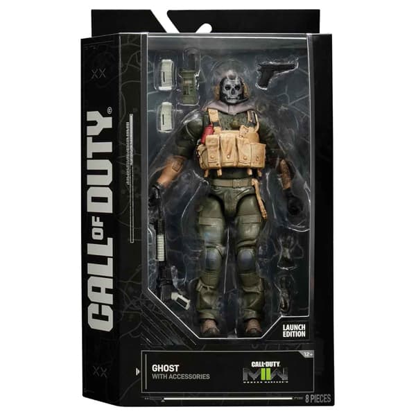 اکشن فیگور گوست فیس مدل Call of Duty Ghost Jawbone برند Jazwares — تصویر ۳