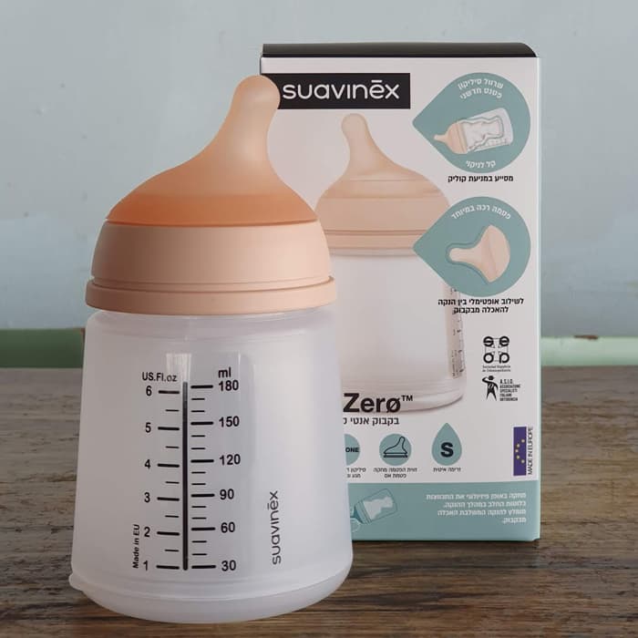 شیشه شیر 180 میل (Zero-Zero) سواوینکس — تصویر ۲