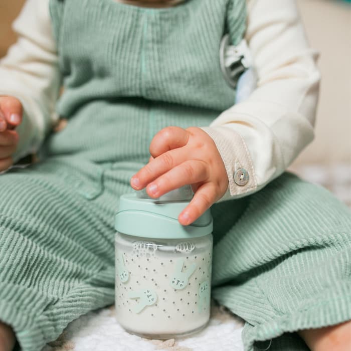 شیشه شیر طلقی 150میل طرح خرگوش سواوینکس — تصویر ۲