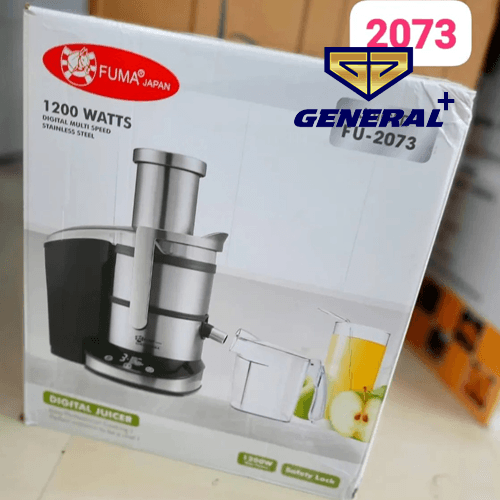 آبمیوه گیری فوما مدل FU2073 تک کاره ۱۲۰۰ وات لمسی — تصویر ۲