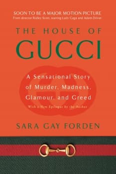 جلد سخت سیاه و سفید_کتاب The House of Gucci: A Sensational Story of Murder, Madness, Glamour, and Greed