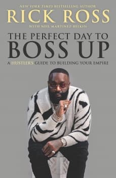 جلد معمولی سیاه و سفید_کتاب The Perfect Day to Boss Up: A Hustler’s Guide to Building Your Empire
