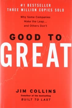 جلد معمولی سیاه و سفید_کتاب Good to Great: Why Some Companies Make the Leap and Others Don’t
