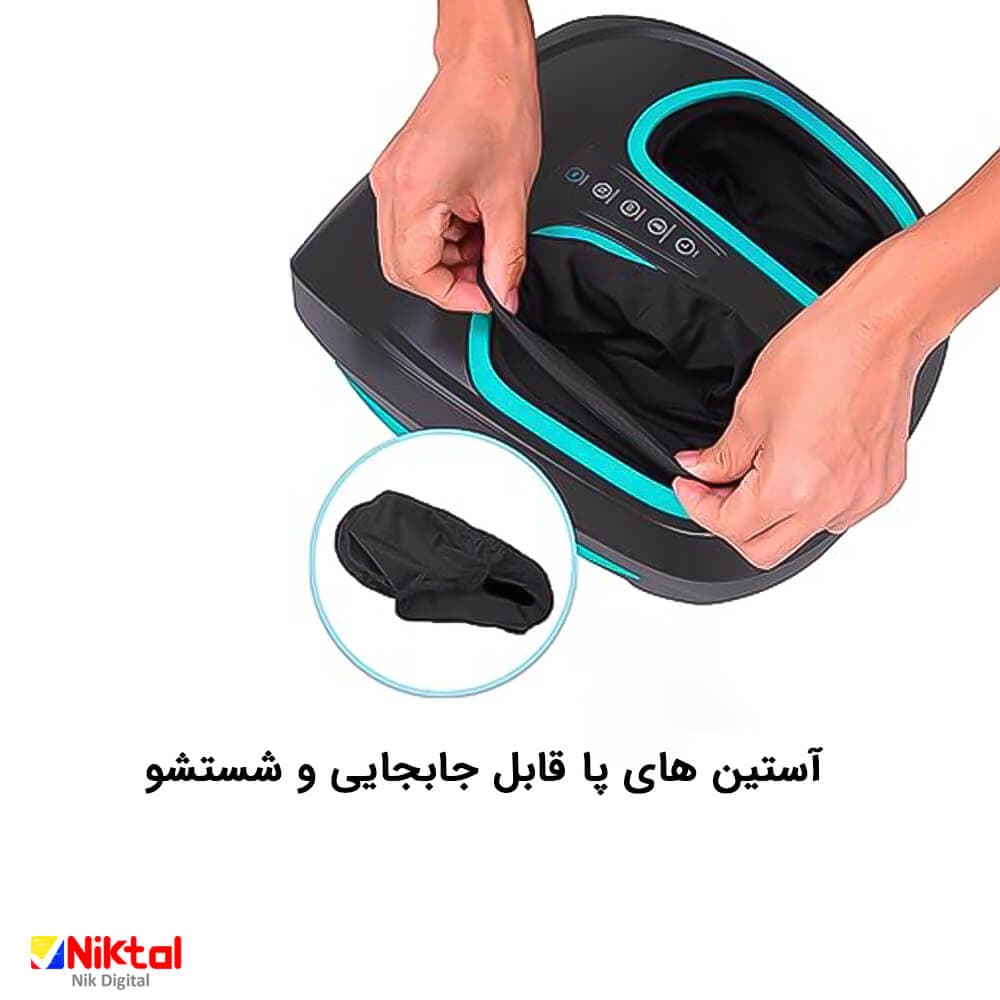 ماساژور پا آیجویر مدل TD001F-4 | با فشرده سازی هوا | حرارت مادون قرمز | 3 حالت ماساژ — تصویر ۲