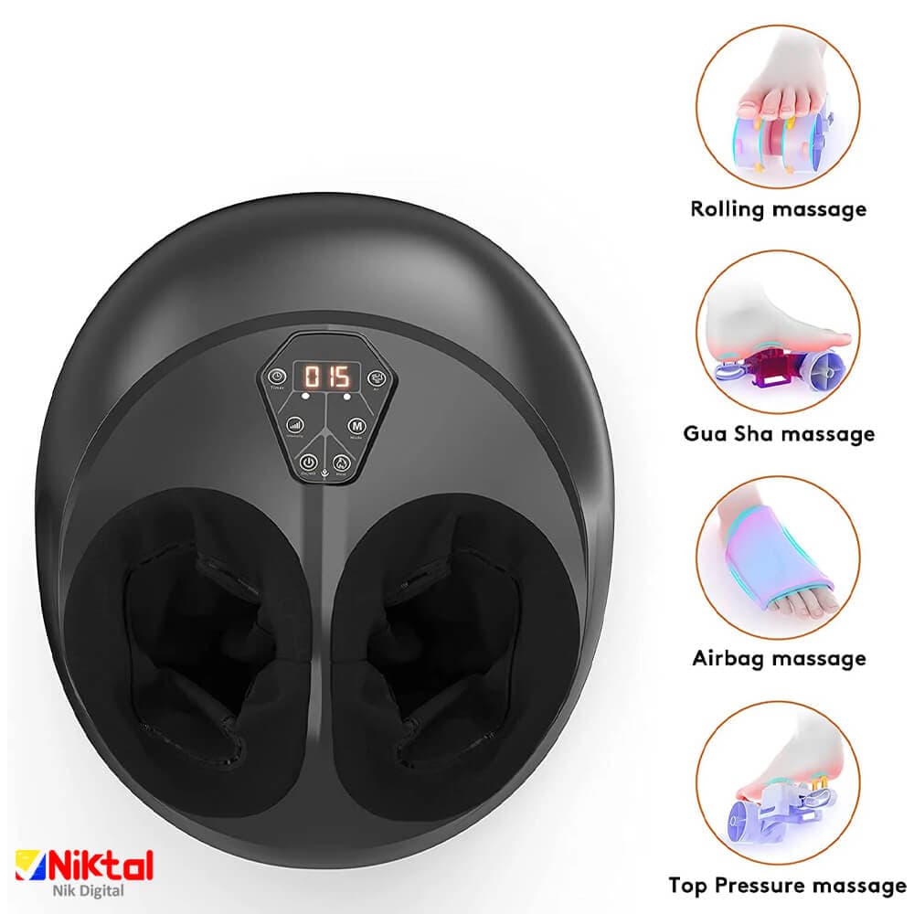 ماساژور پا آیجویر مدل TD001F-7 | با گرمایش داخلی و کنترل از راه دور — تصویر ۲