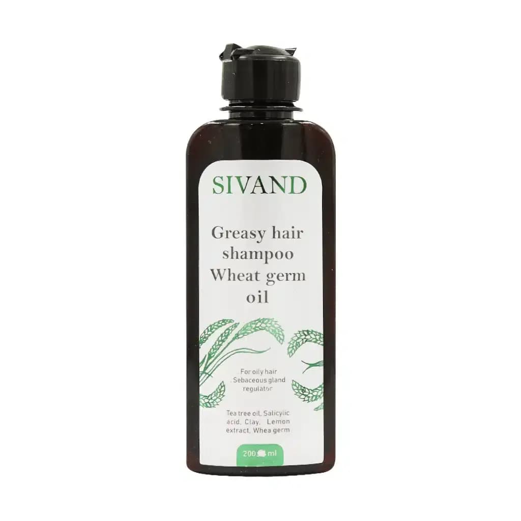 شامپو موی چرب سیوند حاوی روغن جوانه گندم سیوند حجم 200 میلیلیتر — تصویر ۴