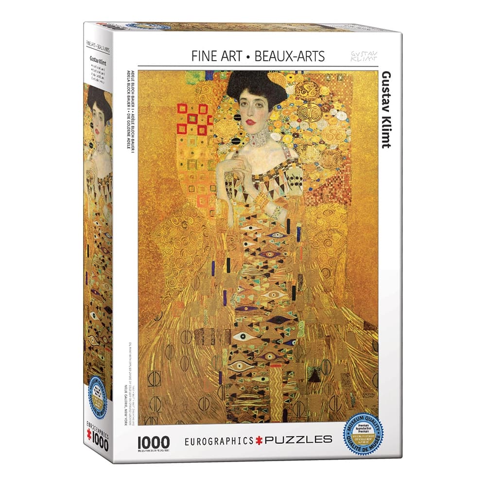 پازل 1000 تکه یوروگرافیکس Eurographics طرح آدل بلوخ باوئر