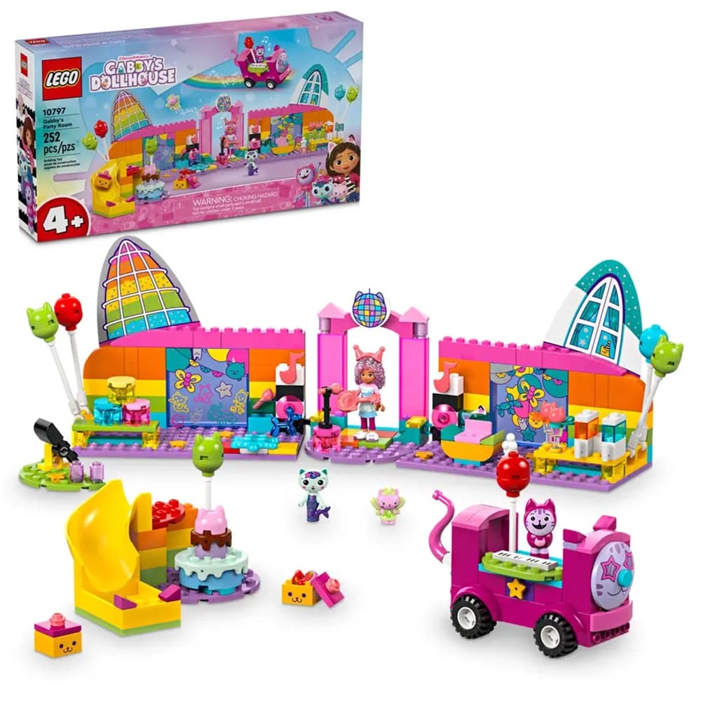 لگو گبی Gabby’s DollHouse مدل 10797 اتاق جشن