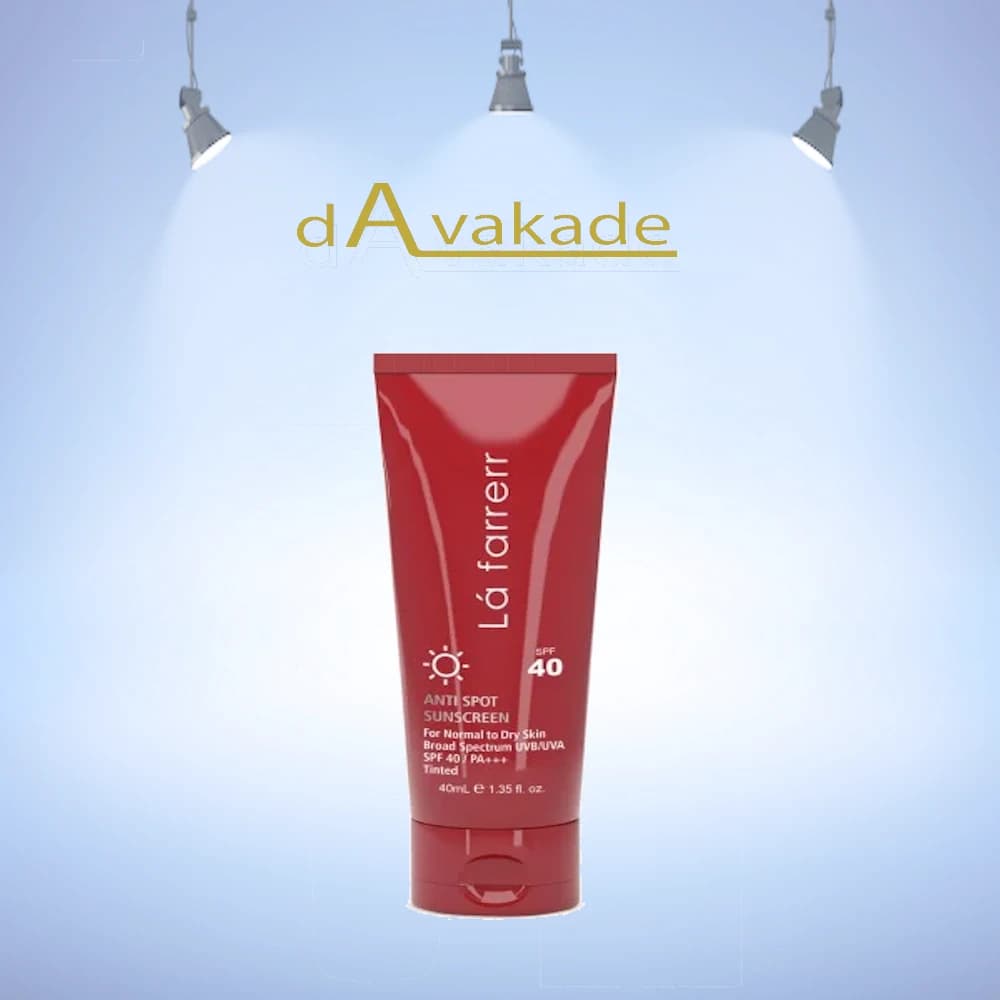 ضد آفتاب و ضد لک SPF40 پوست خشک رنگ متوسط لافارر Lafarrerr