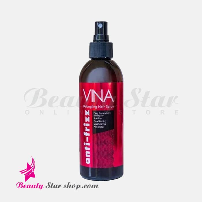 اسپری گره باز کن مو وینا مدل anti-frizz حجم 250 میلی لیتر — تصویر ۲