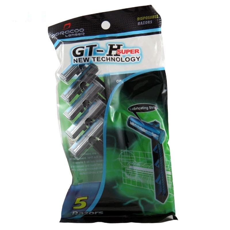 خود تراش مدل GT-H بسته 5 عددی