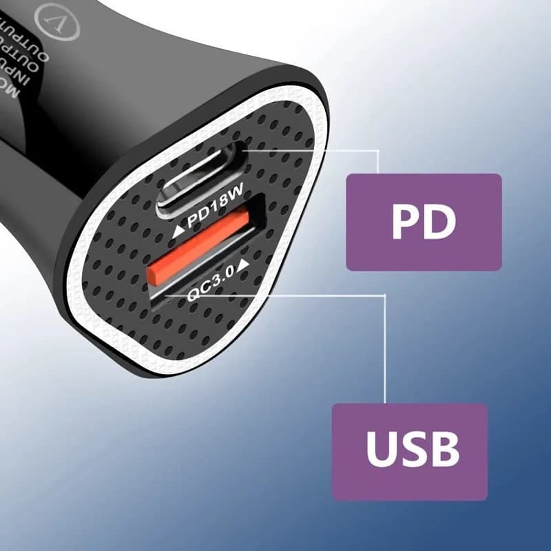شارژر فندکی پارما PARMA Z11 45W — تصویر ۳