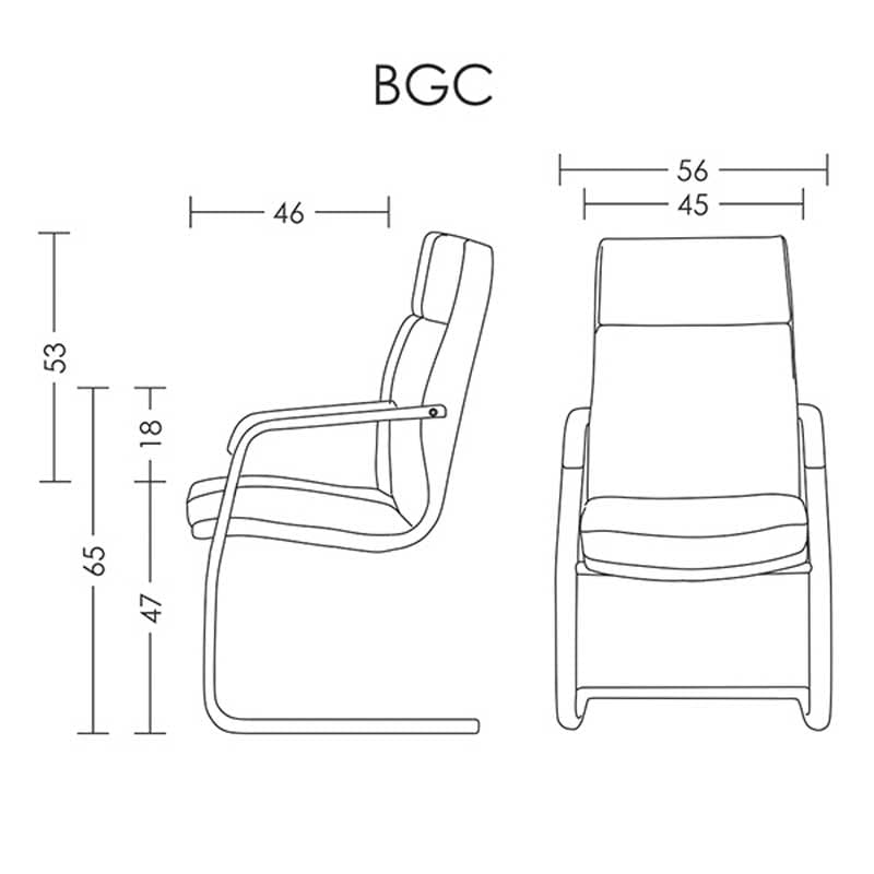 صندلی کنفرانسی آرتمن مدل BGC 315 — تصویر ۲