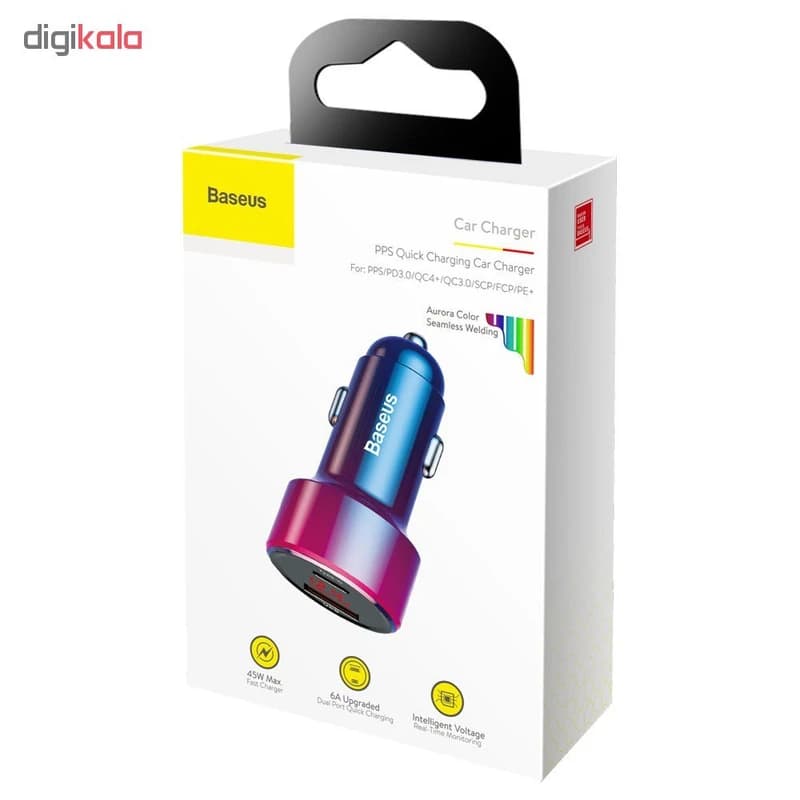 شارژر فندکی بیسوس مدل CCMLC20C — تصویر ۲