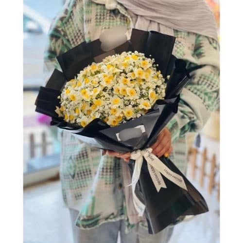 دسته گل نرگس برای تبریک موفقیت در کار 145