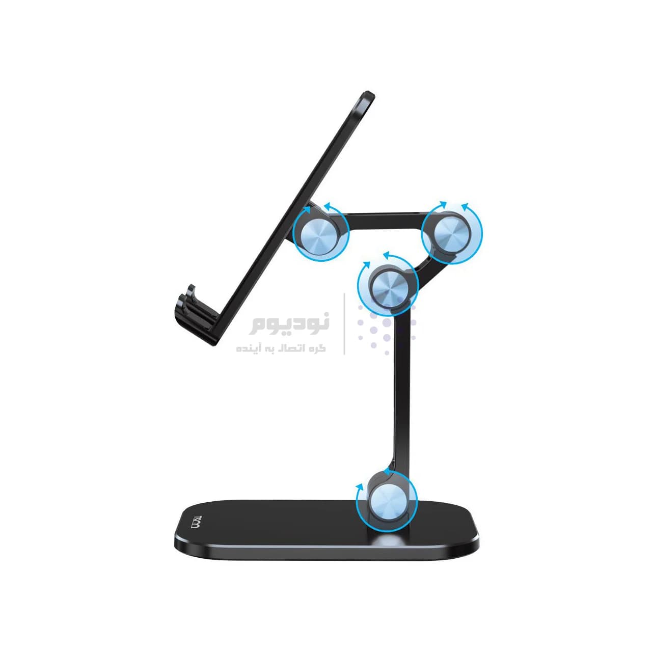 هولدر گوشی موبایل پایه دار رومیزی TSCO مدل THL 1219 – مشکی — تصویر ۲