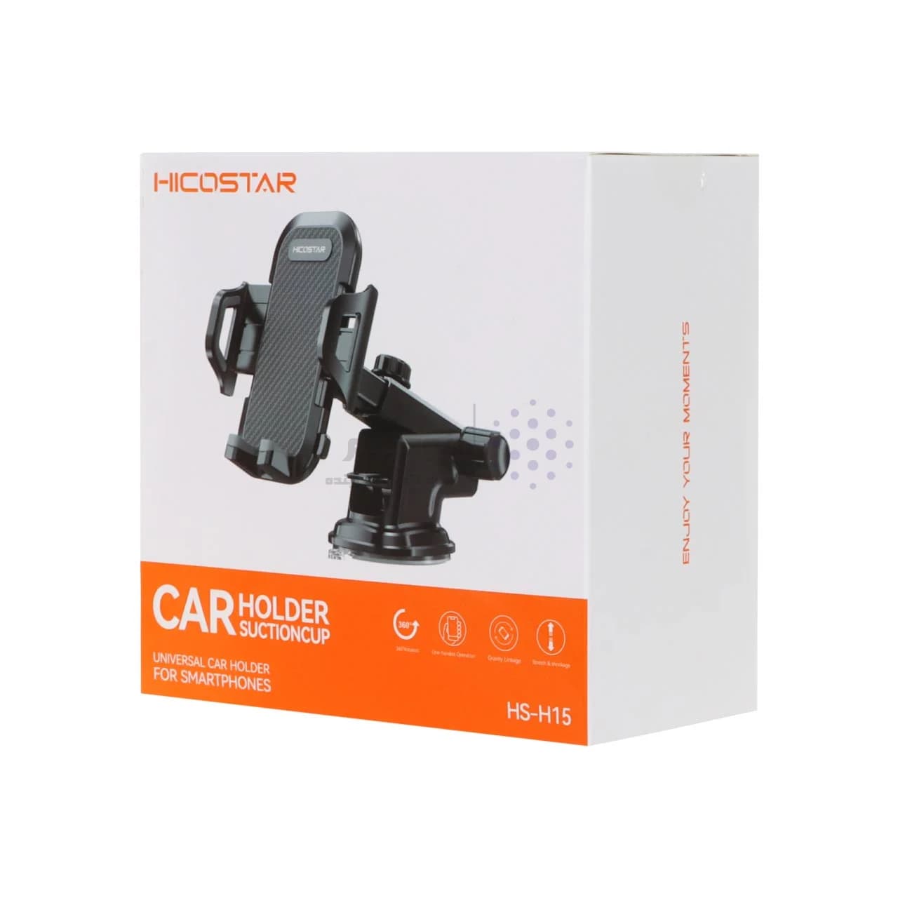 هولدر گوشی موبایل پایه دار Hicostar مدل HS-H15 – مشکی — تصویر ۲