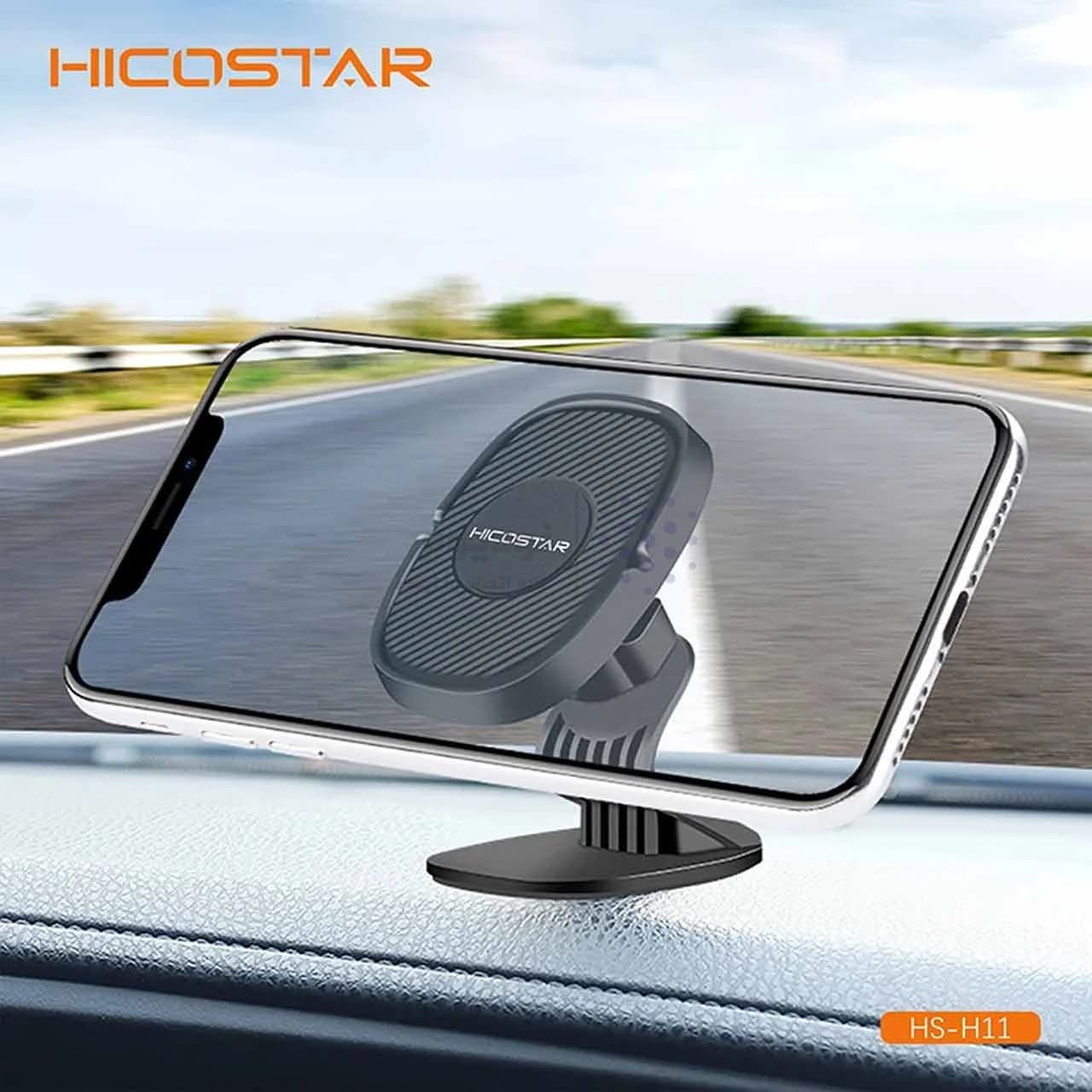 هولدر گوشی موبایل مگنتی Hicostar مدل HS-H11 – مشکی — تصویر ۵