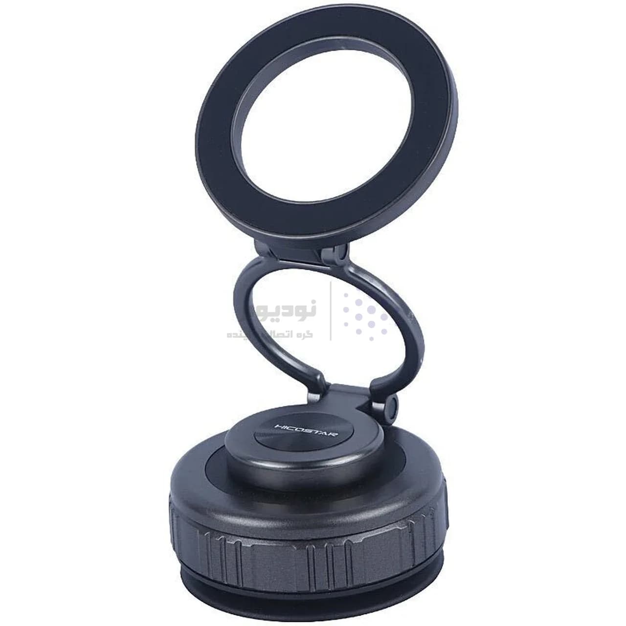 هولدر گوشی موبایل وکیومی مگنتی Hicostar مدل H820 – خاکستری — تصویر ۲