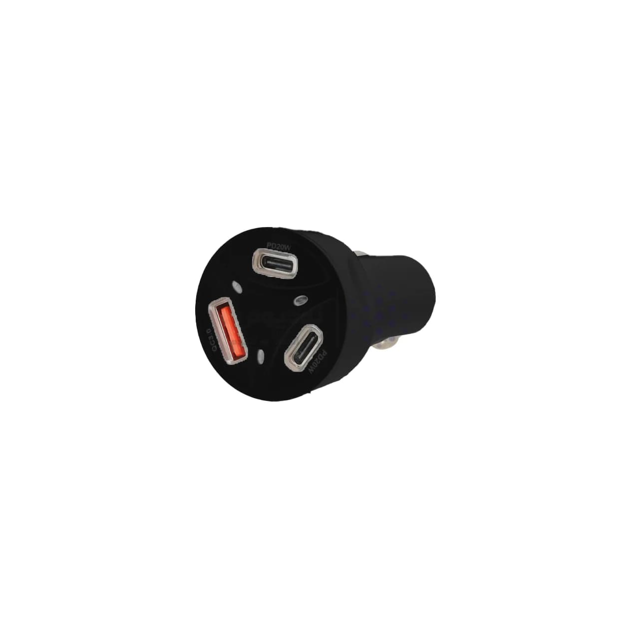شارژر فندکی PD و فست سه پورت مدل CC-81 58W – مشکی – DST (گارانتی شش ماهه) — تصویر ۳