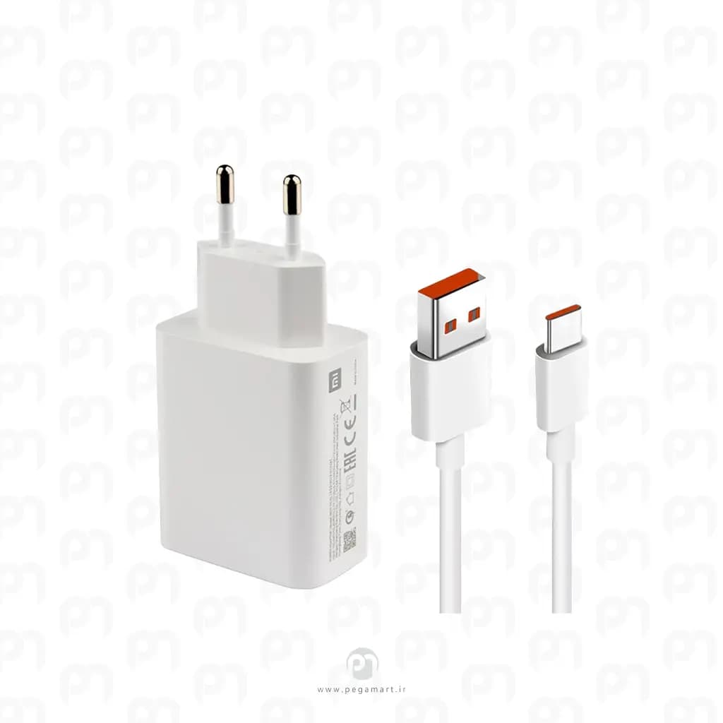 آداپتور اورجینال شیائومی فست شارژ 67W سر جعبه ای