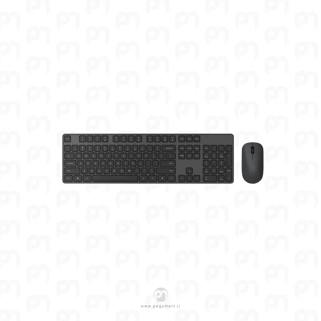 موس و کیبورد بی‌سیم شیائومی Wireless Keyboard Mouse Set Wifi