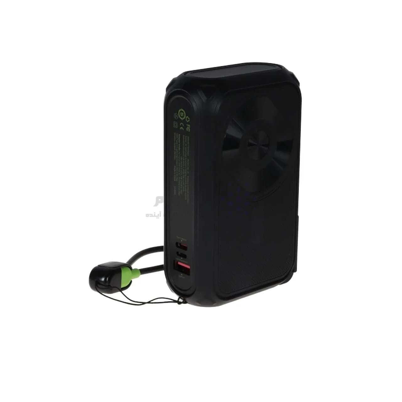 پاوربانک PD و فست شارژ TwinMax 20000mAh مدل MZ-18 22.5W – مشکی — تصویر ۴