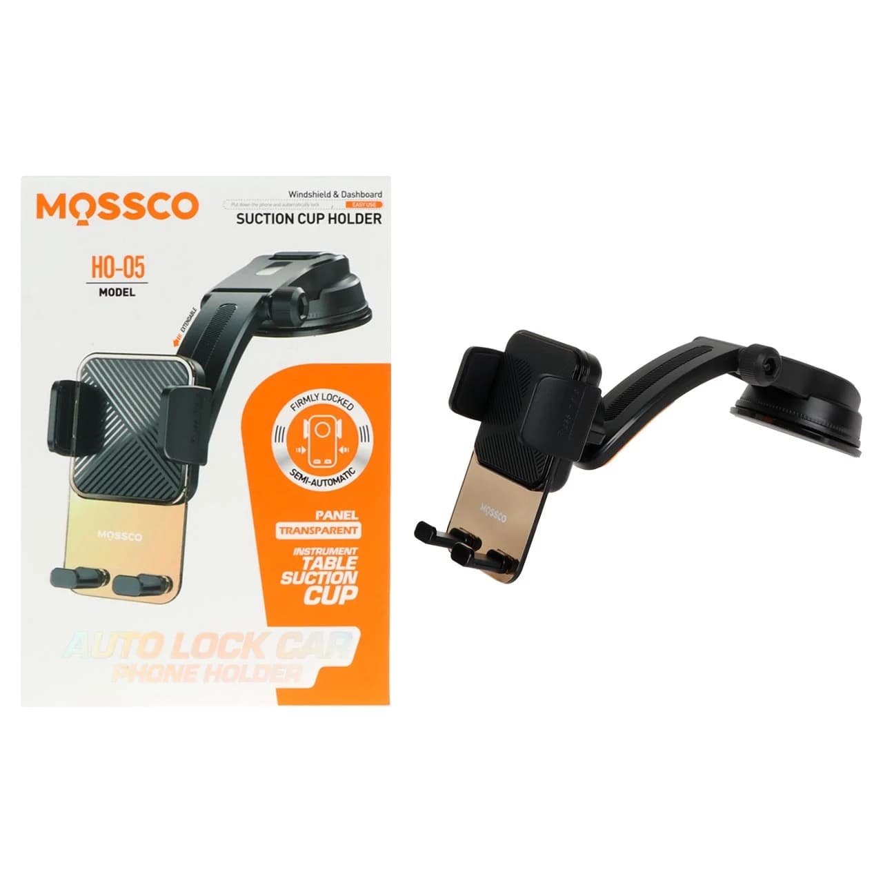 هولدر گوشی موبایل پایه دار Mossco مدل HO-05 – مشکی (GT)