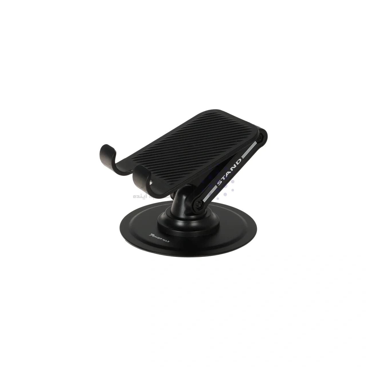 هولدر گوشی موبایل پایه دار Power Max مدل PM-027 – مشکی — تصویر ۲