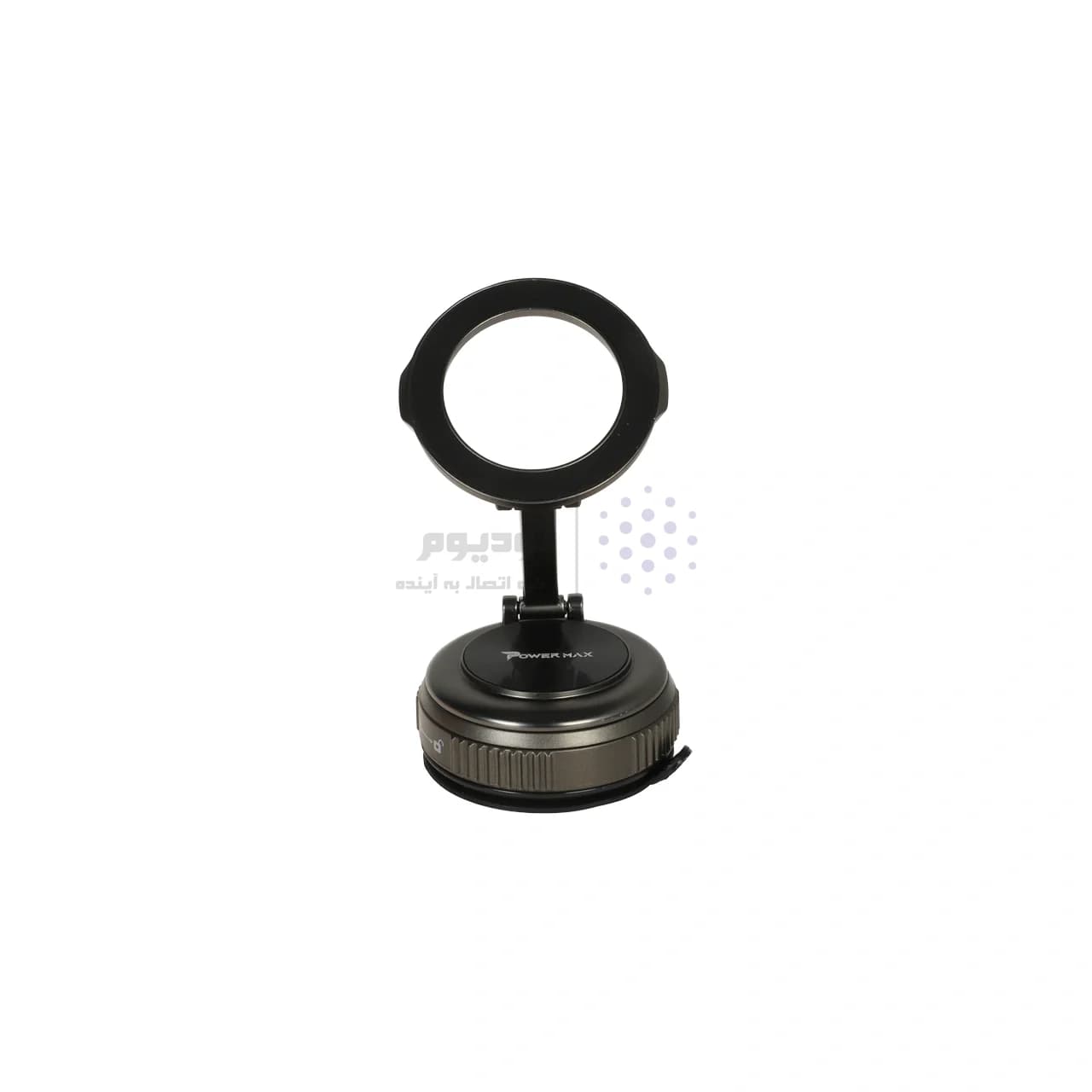 هولدر وکیومی مگنتی گوشی موبایل Power Max مدل PM-026 – مشکی — تصویر ۲