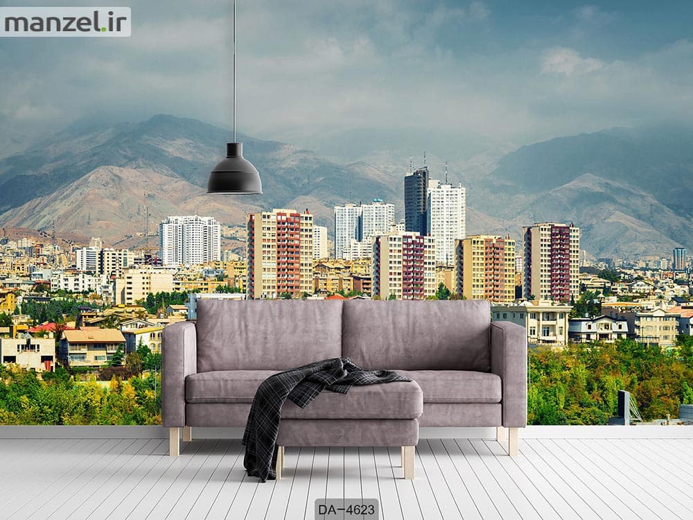پوستر دیواری طرح شهر تهران کد DA-4623