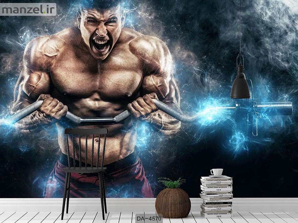 پوستر دیواری باشگاه بدنسازی کد DA-4570