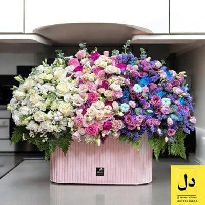 ارسال دسته گل برای فروشگاه لوازم خانگی بازنشستگان تامین اجتماعی کرج