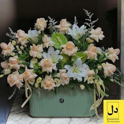 سفارش گل برای تحویل در فروشگاه نانوسان در کرج