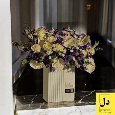 ارسال دسته گل برای فروشگاه لوازم ماهیگیری در کرج