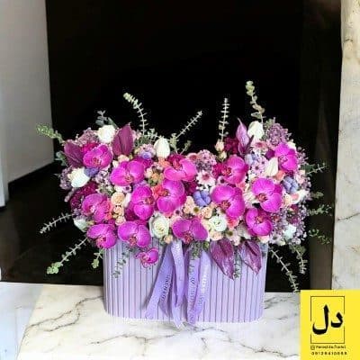 ارسال دسته گل برای فروشگاه خانه و کاشانه در کرج