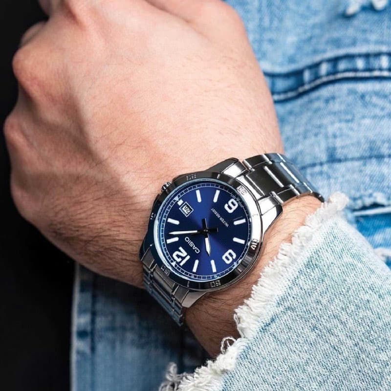 ساعت کاسیو Casio General مردانه مدل MTP-V004D-2BUDF — تصویر ۲