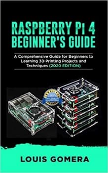 جلد معمولی سیاه و سفید_کتاب RASPBERRY Pi 4 BEGINNER’S GUIDE: The Complete User Manual For Beginners to Set up Innovative Projects on Raspberry Pi 4 (2020 Edition)
