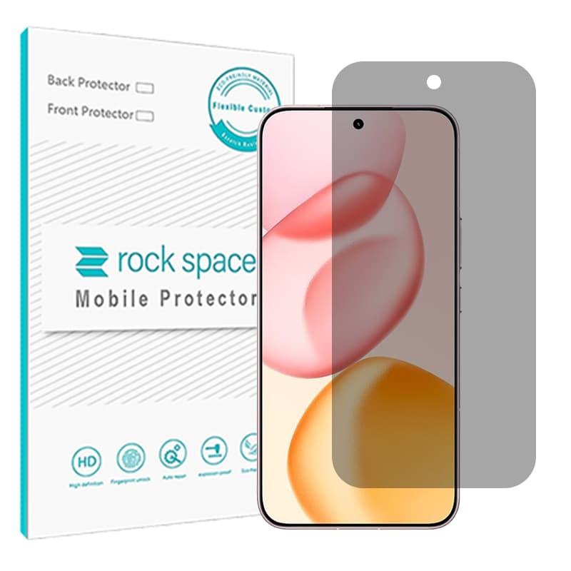 گلس آنر Honor 400 Pro (China) مدل نانو هیدروژل پرایوسی برند راک اسپیس