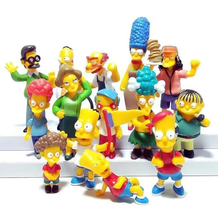 فیگور سیمپسون ها The Simpsons مجموعه 14 عددی — تصویر ۲