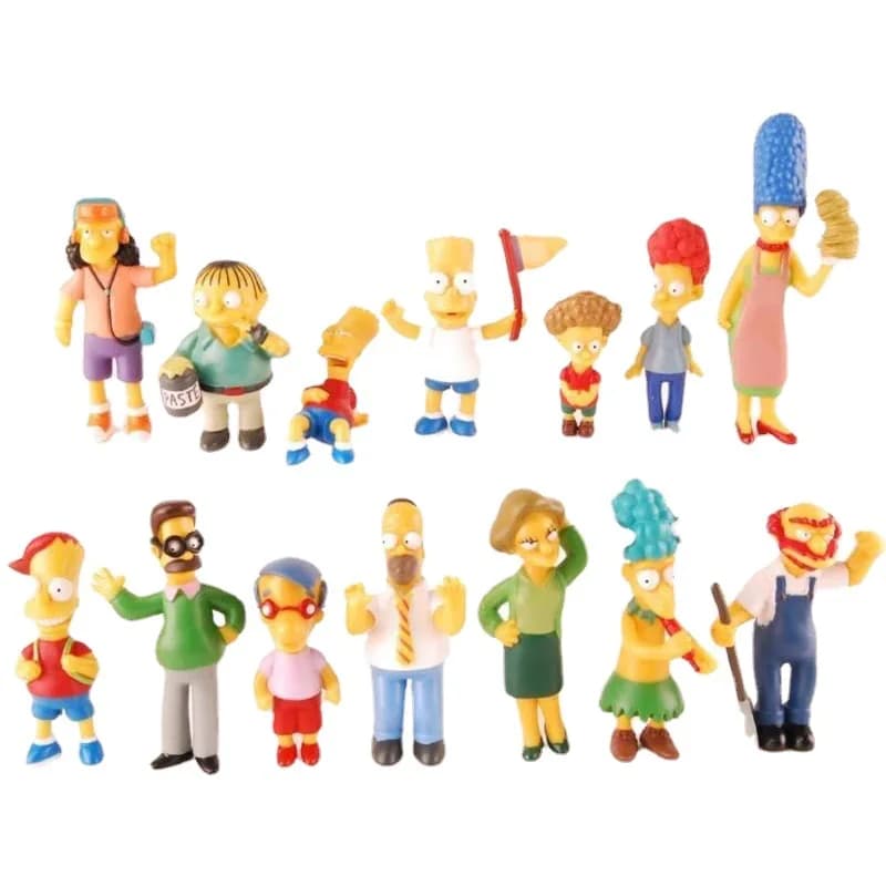 فیگور سیمپسون ها The Simpsons مجموعه 14 عددی — تصویر ۳