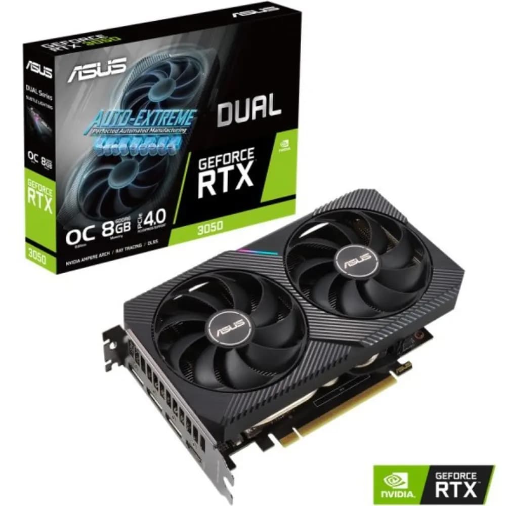 کارت گرافیک ایسوس Dual RTX 3050 OC حافظه 8 گیگابایت — تصویر ۲